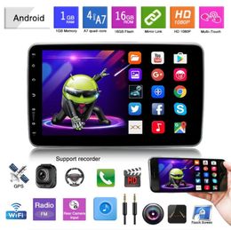 1Din Audio 10inch Digital Full Touch Screen Car Video Subwoofer Wifi GPS 2 USB Stereo Autoradio7003026