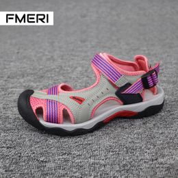 Baotou sandals female pregnant women summer outdoor anti-skid soft soled river tracing sports flat bottomed beach shoes 240305