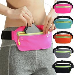 Waist Bags Sports Fanny Pack Multifunctional Running Mobile Phone Bag Waterproof Outdoor Leisure Ultra-Thin Wallet For Men And