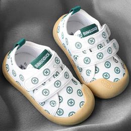 First Walkers Spring Summer Shoes for Kids Graffiti Toddler First Walker Breathable Boy Girl Sneakers Soft Sole Casual Kids Sports Shoes CSH1194 240315