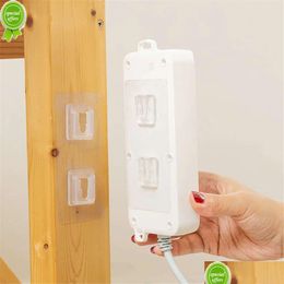 Kitchen Towel Hooks 1/5/10 Pairs Double-Sided Adhesive Wall Hanger Transparent Strong Suction Cup Sucker Storage Holder Mti-Purpose Dhnry