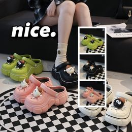 Fashion slippers Women Designer sandals for womens slipper mens casual loafers shoes outdoor beach slides flat bottom with buckle unisex leather GAI