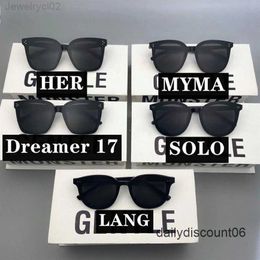 GM Sunglasses Mirror Women Men Designer Gentle Monster Oversized Frame Elegant Sun Glasses With Box y65JS7