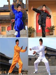 New Polyester Chinese Tai Chi Kung Fu Wing Chun Martial Art Suit Coats Jacket Uniform Costume3247768