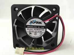 Free shipping original XFAN RDM5015S 12V 0.14A 50 * 50 * 15mm 5CM DVD player cooling fan