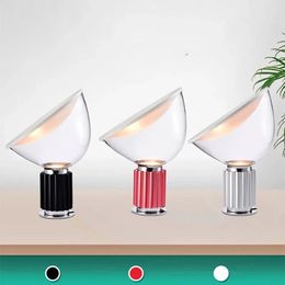 Italy flos Radar table lamp Aluminium Glass Shade LED Desk Light For bedroom bedside Study living room Highend decor lighting 240314