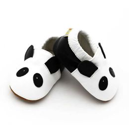 First Walkers Animals Featured Soft Soles Kids Shoes Wholesale Leather Shoes For Newborn Slip On Baby Shoes 0-24 Months 240315