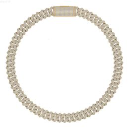 Miami Cuban Link Chains with Natural 10kt Solid Gold 22" Inches -18 Mm Round Shape Real Diamonds in Yellow White and Rose Gold