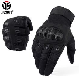 New Brand Tactical Gloves Military Army Paintball Airsoft Shooting Police Hard Knuckle Combat Full Finger Driving Gloves Men CJ191312s