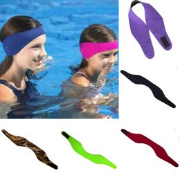 Women Men Adult Kids Swimming Bathing Yoga Waterproof Ear Hair Band Headband Protector Watersport Neoprene Headband