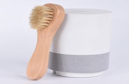 Face Cleansing Brush for Facial Exfoliation Natural Bristles Exfoliating Face Brushes for Dry Brushing with Wooden Handle AHF8998573514