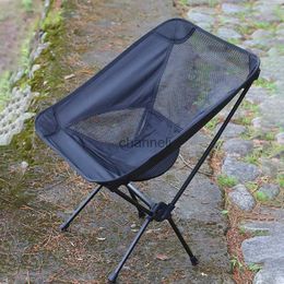 Camp Furniture High Back Camping Moon Chair Compact Foldable Beach Chair With High Quality YQ240315