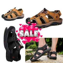 Top quality Designer Sandal MEN Slides Platform Slipper Summer Flat Comfort Beach shoes Pool GAI 38-48