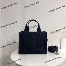 Women's luxury handbag designer bag fashion New Casual Letter Canvas Bag Colored Handheld Shoulder bag versatile large capacity shopping Tote bag
