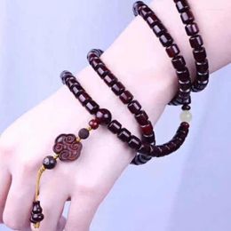 Pendant Necklaces African Pterocarpus Santalinus 0.8 Cm108 Diy Bracelet