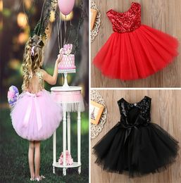 Back Hollow Out Little Girls Dresses Fashion Patchwork Online Shopping Princess Tulle Sequin Prom Dress 180324015272533