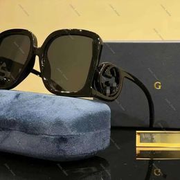 New Gucchi Sunglasses G G Sunglasses Designer Sunglasses for Woman Fashion Luxury Sunglasses Outdoor Driving Shopping Women Men Guccu Sunglasses Ins Same Style 696