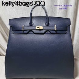 Customized Version 50cm Hangbag Top Quality Large Capcity Genuine Leather Handmade Genuine Leather Size Size Leather Handsewn Deigner LarLHKqwqN096