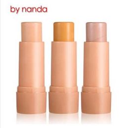 In Stock Women BY NANDA Highlighter stick All Over Shimmer Highlighting Powder Creamy Texture 3colors Waterproof Silver Shimmer L7125197