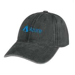 Berets Microsoft Azure Cowboy Hat In The Anime Ball Cap Streetwear Ladies Men's