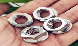 PYTITANS Titanium Hexagon Nuts with Flange M10125 Titanium Gr5 Alloy Material In stock4504007