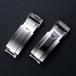 9mm X9mm NEW High Quality Stainless Steel Watch Band Strap Buckle Adjustable Deployment Clasp for Rolex Submariner Gmt Straps