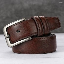 Belts Accessories For Men Gents Leather Belt Trouser Waistband Stylish Casual With Black Brown Color