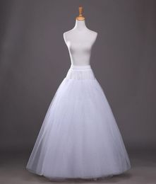 New ALine Tulle 4 Layers Bridal Wedding Petticoat Bride Accessories Crinoline Underskirt Slips Floor Length6831222