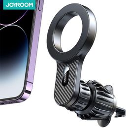 حامل هاتف Joyroom Universal Magnetic Car Phone قوة هاتف تنفيس هواء متمثل مع iPhone 12 13 14 Samsung
