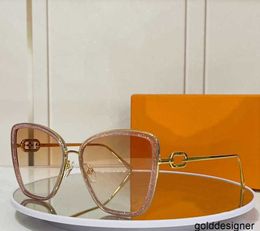 Designer Lvjia New Sparkling Pink Z1771W Shaped Glasses Frame WFG0