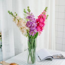 10Pc Artificial Big Delphinium Silk Flower For Home Vase Decoration Wedding Flower Arrangement Accessories Fake Flowers Hyacinth 240306