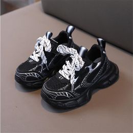 Fashion Luxury Autumn Winter Kids Shoes Comfortable Sneakers Designer Child Boys Girls Sports Running Shoe Children Breathable Athletic Shoes