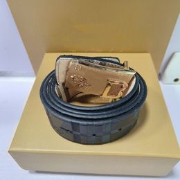 Designer Belt luxury men belt designer business style belt Metallic feeling Fashion Leisure temperament versatile material leather2561