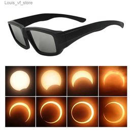 Outdoor Eyewear Sunglasses UV protection solar eclipse glass safety solar eclipse observation glass safety sunshade glass H240316