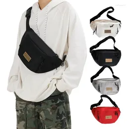 Shopping Bags Waist Bag Fanny Pack With Adjustable Strap All-matching Chest For Women Men
