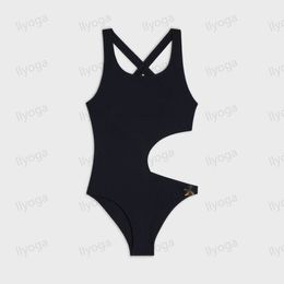 Bikini di lusso de dise o costumi da bagno firmati bikini set costumi da bagno da donna firmati costumi da bagno lavorati a maglia sexy outwear nero vestito da spiaggia bikini di alto lusso un pezzo