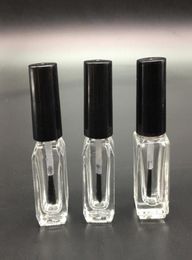 Whole 5ml 1000pcslot empty nail polish bottle for Cosmetics Packaging Nail Bottles Empty Glass Bottle with brush9082607