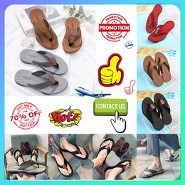 Designer Casual Platform Slides Slippers Men Woman anti wear-resistant weight breathable super soft soles flip flop Flat sandals GAI