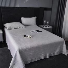 2024 봄과 여름 침대 스프레드 씻은 양면 Tencel Bedspread 3 피스 세트 구매