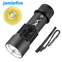 New Mini P70 LED Outdoor 80 Meter Diving Exploration Aluminum Alloy Strong Light Flashlight 860284