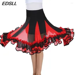 Stage Wear Women Sexy Belly Dance Competition Performance Dress Modern Female Social Half Body Large Swing Skirt