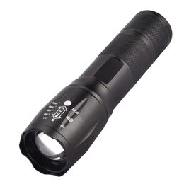 Mini Portable Strong Light Telescopic Zoom High Power Home Emergency Lighting Outdoor LED Flashlight 757714