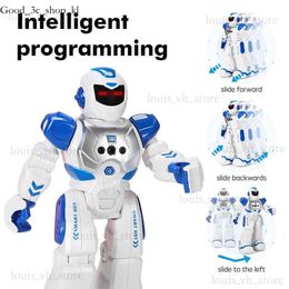 robot dog Police Early Education Intelligent Robot Electric Singing Infrared Sensor Childrens Remote Control Toys 954 robot dog