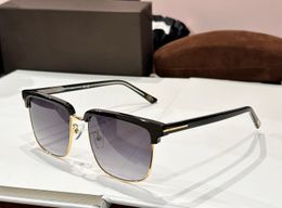 Square Sunglasses 0997 Gold Black Smoke Men Summer Shades Sunnies Lunettes de Soleil Glasses Occhiali da sole UV400 Eyewear