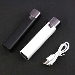 New Mini Home Bank, Lipstick, Small Flashlight, Portable Outdoor Mobile Power Supply, Strong Light Flashlight 248170