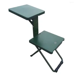 Camp Furniture Outdoor Foldable Fishing Chair Multifunctional Folding Stool Portable Writing Tools