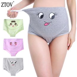 Tanks Ztov 3pcs/lot Cotton Maternity Panties High Waist Pregnant Women Underwear Maternity Underwear Pregnancy Briefs Women Clothes Xl