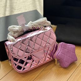 10A fashion bags patent leather Luxury Mini Designer Bag Handbag High Quality Wallet Crossbody Designer Womens Shoulder Bags Woman Luxurys handbags Dhgate pink bag