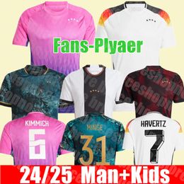 Brand new 2024 2025 Home away Germany soccer jerseys HUMMELS KROOS GNABRY WERNER DRAXLER REUS 24 25 MULLER GOTZE football shirt Men women / kids kit Fans Player