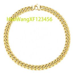 Latest High Quality 18K Gold Plated Stainless Steel Jewellery Big Thick Chain Hip Hop Necklace P203187